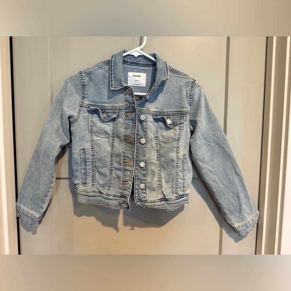 Old Navy Trucker Jean Jacket for Girls - Large (10-12)